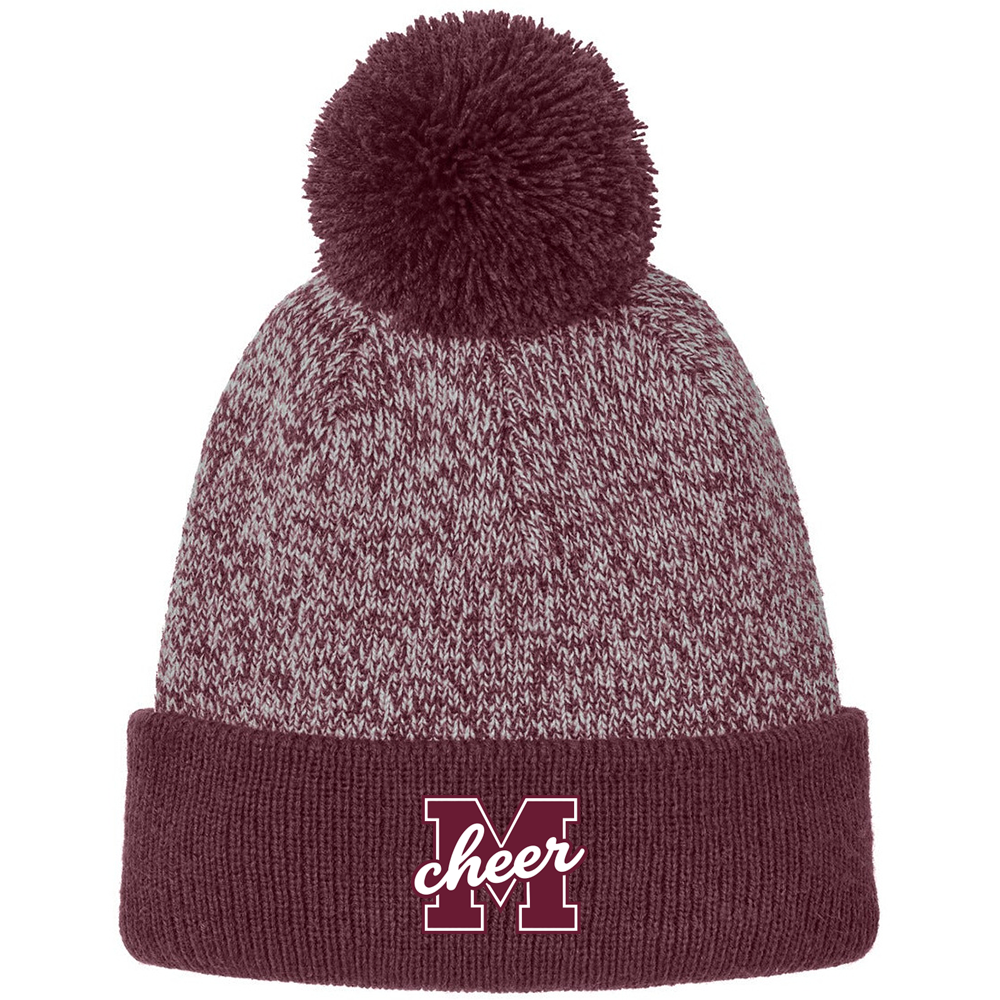 Marengo Cheer Pom Beanie